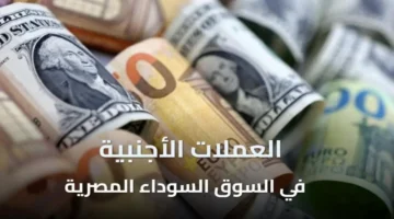 تحديثات مفاجئة.. أسعار صرف العملات الأجنبية في السوق السوداء المصرية اليوم